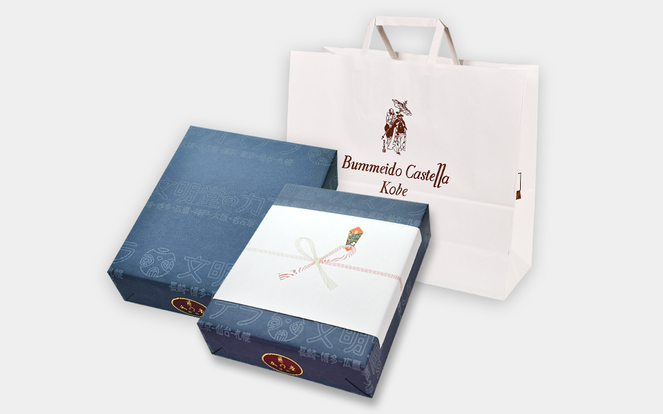 包装、手さげ袋、熨斗