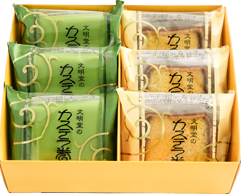 カステラ巻詰め合わせ6個入