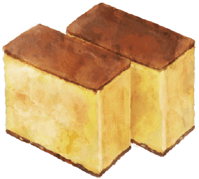 爛華カステラはほかのカステラとは違います