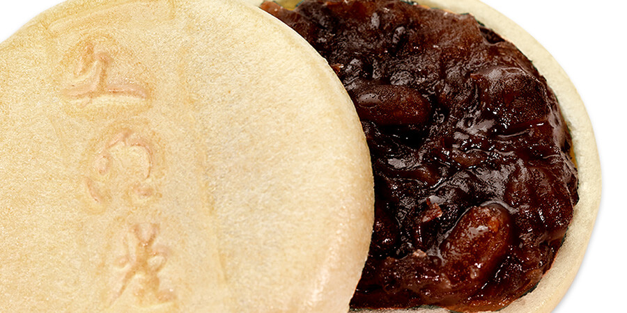 半月最中の粒あん