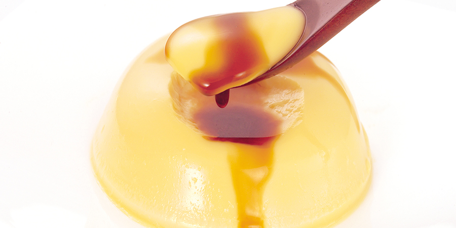 口の中でとろける食感