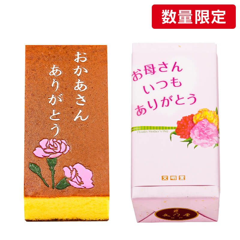 文明堂の母の日カステラ 小  （商品番号：K149）