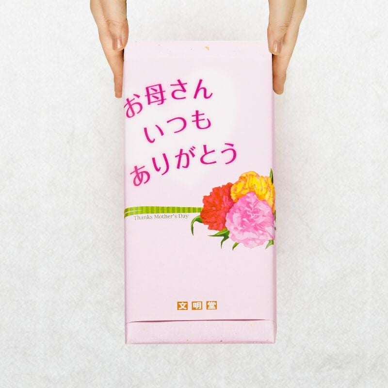 文明堂の母の日セット詰め合わせ 小  包装イメージ