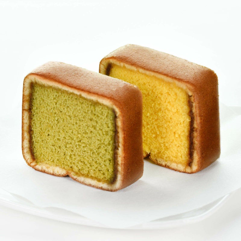 カステラ巻詰め合わせ 6個入（プレーン・抹茶）